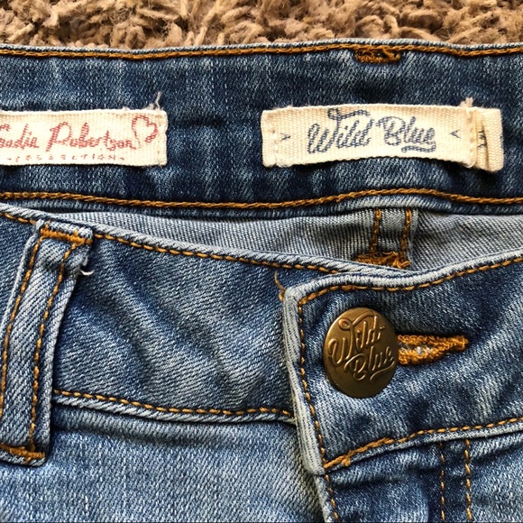 Wild Blue Jean Shorts by Sadie Robertson - Picture 3 of 6